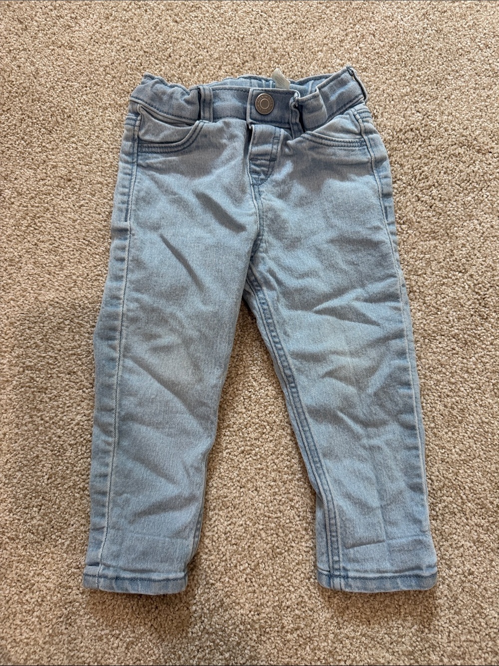 H&M Light Blue Stretch Denim Jeans for Kids